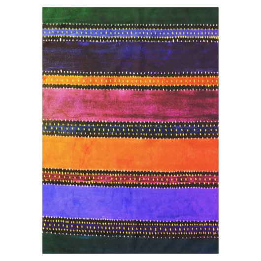 Guatemala Rainbow Tablecloth Tafelkleed (Voorkant)