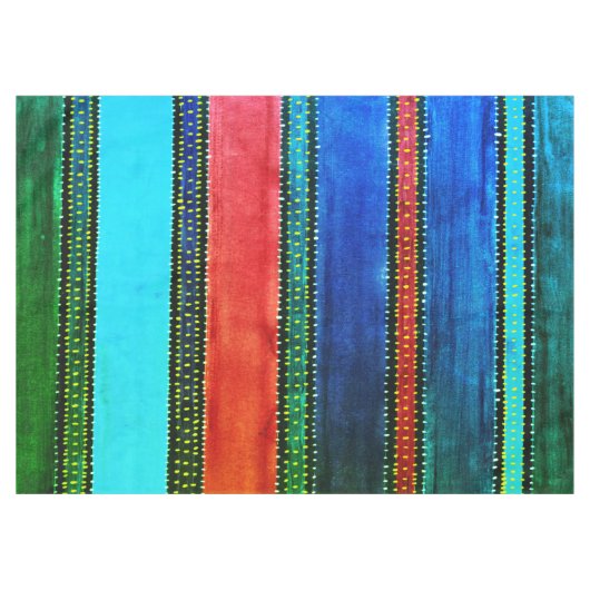  Guatemala Rainbow Tablecloth Tafelkleed (Voorkant (Horizontaal))