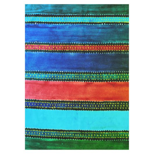 Guatemala Rainbow Tablecloth Tafelkleed (Voorkant)