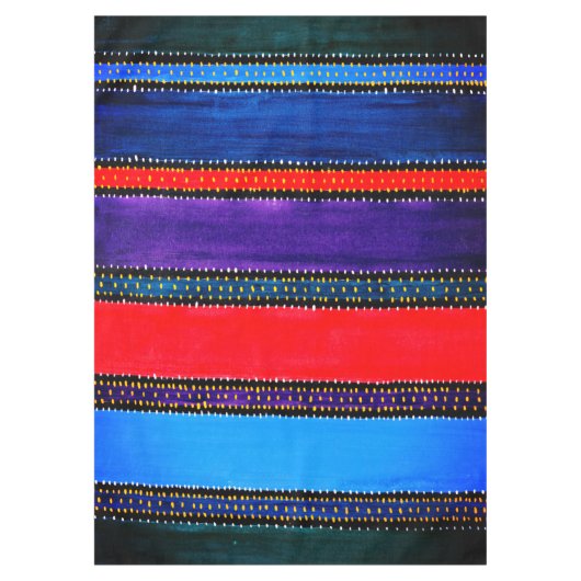 Guatemala Rainbow Tablecloth Tafelkleed (Voorkant)