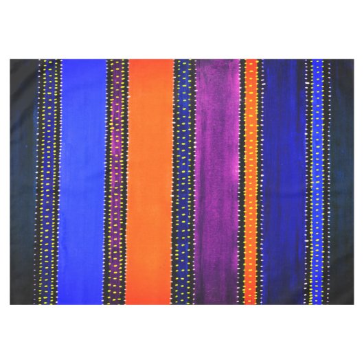 Guatemala Rainbow Tablecloth Tafelkleed (Voorkant (Horizontaal))