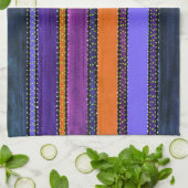 Guatemala Regenboog 5 Keukenhanddoek (Gevouwen)