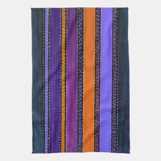 Guatemala Regenboog 5 Keukenhanddoek (Verticaal)