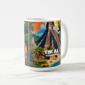 Guatemala | Reizen  Retro Custom Koffiemok (Voorkant rechts)