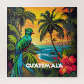 Guatemala |  retro legpuzzel (Verticaal)