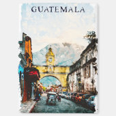 Guatemala Retro Vintage Reizen Magneet (Voorkant)