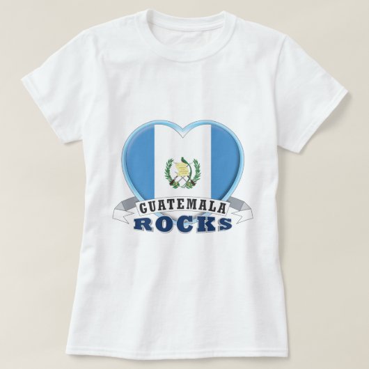 Guatemala Rocks T-shirt (Design voorkant)