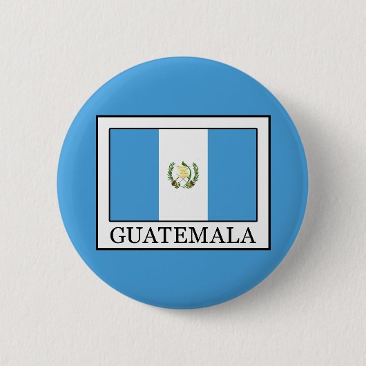 Guatemala Ronde Button 5,7 Cm (Voorkant)