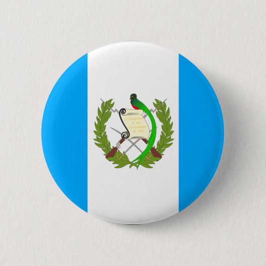 Guatemala Ronde Button 5,7 Cm (Voorkant)
