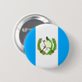Guatemala Ronde Button 5,7 Cm (Voorkant /achterkant)