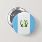 Guatemala Ronde Button 5,7 Cm (Voorkant /achterkant)