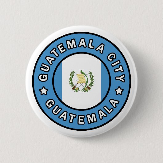 Guatemala Ronde Button 5,7 Cm (Voorkant)