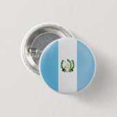 Guatemala Ronde - Pictogram vlag Button 3,2 Cm (Voorkant /achterkant)