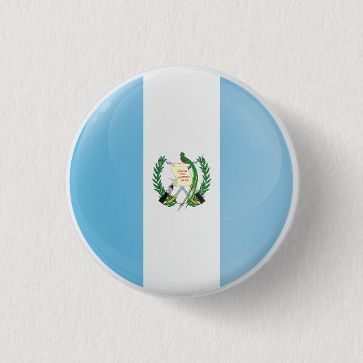 Guatemala Ronde - Pictogram vlag Button 3,2 Cm (Voorkant)