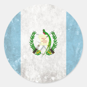 Guatemala Ronde Sticker