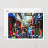 Guatemala - Santo Tomás Chichicastenango - Briefkaart (Voorkant / Achterkant)