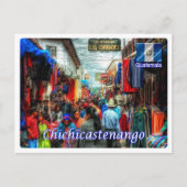 Guatemala - Santo Tomás Chichicastenango - Briefkaart (Voorkant)