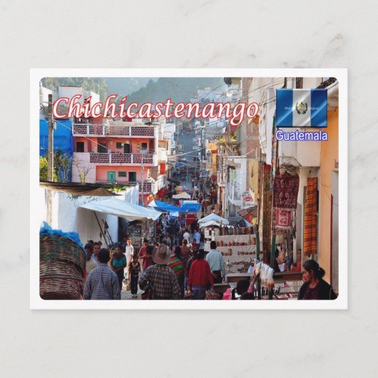 Guatemala - Santo Tomás Chichicastenango - Briefkaart (Voorkant)