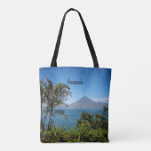 Guatemala, schilderachtig foto, tote bag (Achterkant)