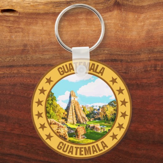 Guatemala Sleutelhanger (Achterkant)