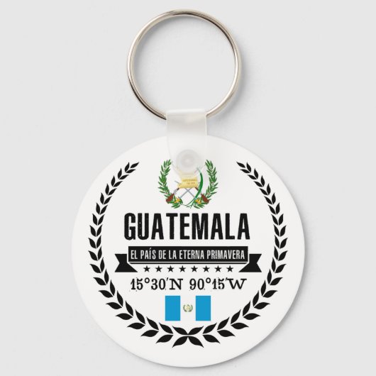 Guatemala Sleutelhanger (Voorkant)