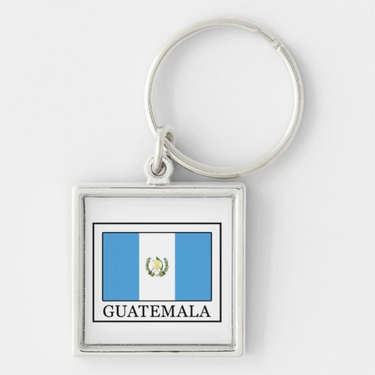 Guatemala-sleutelhanger Sleutelhanger (Voorkant)