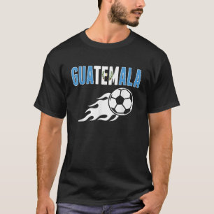 Guatemala Soccer Fans Jersey Guatemalaanse vlag Vo T-shirt
