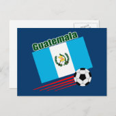 Guatemala Soccer Team Briefkaart (Voorkant / Achterkant)