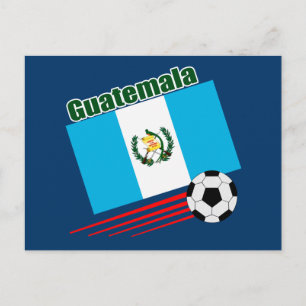 Guatemala Soccer Team Briefkaart