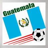 Guatemala Soccer Team Poster (Voorkant)