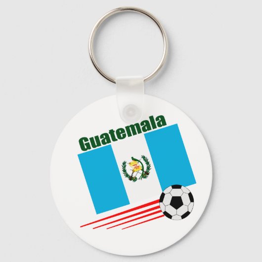Guatemala Soccer Team Sleutelhanger (Voorkant)