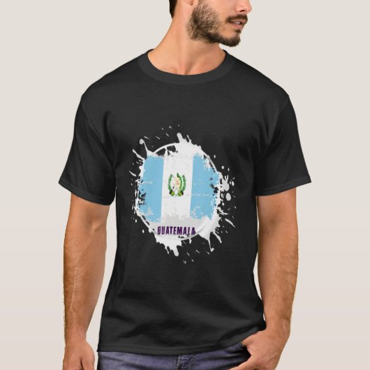Guatemala Splash T-shirt (Voorkant)