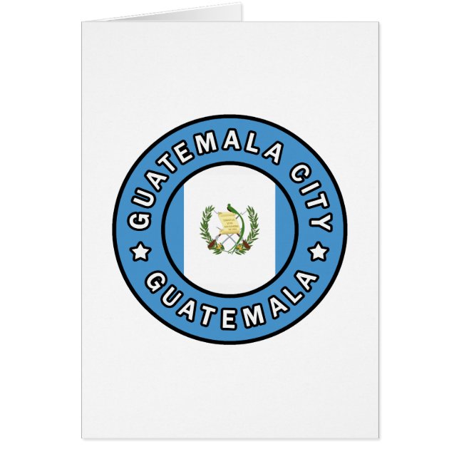 Guatemala-Stad Guatemala (Voorkant)