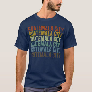 Guatemala Stad Guatemala Retro Vintage vrienden T-shirt
