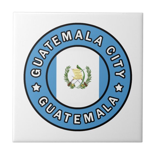 Guatemala-Stad Guatemala Tegeltje (Voorkant)