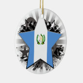 Guatemala Star Keramisch Ornament (Rechts)