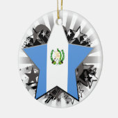 Guatemala Star Keramisch Ornament (Links)
