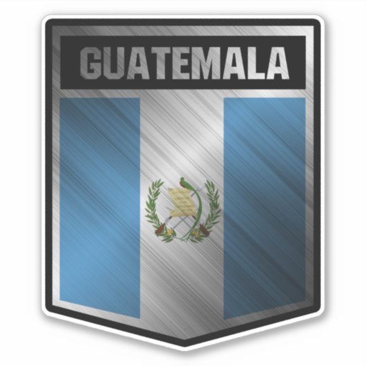 Guatemala Sticker (Voorkant)
