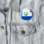 guatemala - symbool van de halve vlag van salvador ronde button 5,7 cm (In situ)