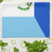 guatemala - symbool van de halve vlag van salvador theedoek (Gevouwen)