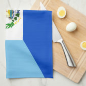 guatemala - symbool van de halve vlag van salvador theedoek (Quarter Fold)