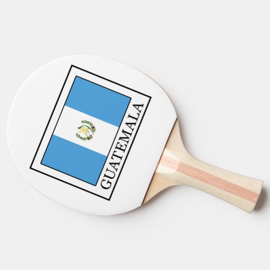 Guatemala Tafeltennisbatje (Zijkant)