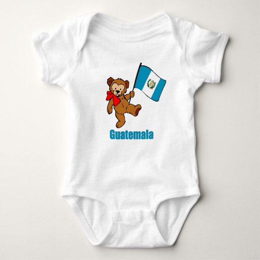 Guatemala Teddy Bear T-Shirt (Voorkant)