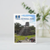Guatemala - Tikal - Nationaal Park - Briefkaart (Staand voorkant)