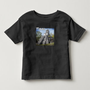 Guatemala Tikal Ruins Temple Kinder Shirts