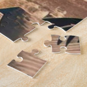 Guatemala Tikal Temple | retro Legpuzzel (Zijkant)