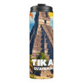 Guatemala | Tikal Travel  Retro Thermosbeker (Voorkant)