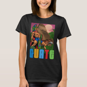 Guatemala Trots Hispanic Guate Vlag Guatemala TEC T-shirt