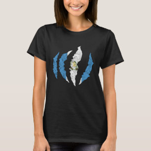 Guatemala Trots Hispanic Guate Vlag Guatemalteekse T-shirt