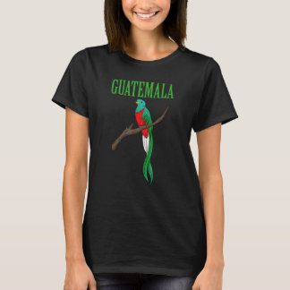 Guatemala Trotse Spaanse Quetzal Bird Guatemalan T-shirt